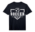 Mens Soccer Senior Night Soccer T-Shirt - Custom Art Print for Adults