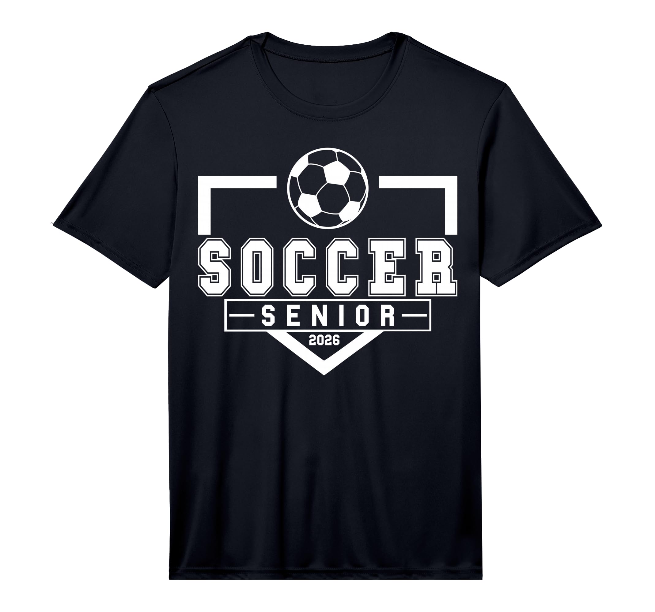 Mens Soccer Senior Night Soccer T-Shirt - Custom Art Print for Adults