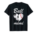 Ball Mimi Funny Soccer And Baseball T-Shirt - Fun Novelty Design Unisex