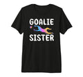 Soccer Goalie Sister Soccer Keeper Sister T-Shirt - Unique Graphic Unisex
