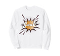 Goal Soccer Ball Net Comic Football Sweatshirt - Trendy Graphic for Adults