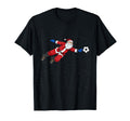 Goalkeeper Soccer T-Shirt - Unique Graphic for Adults