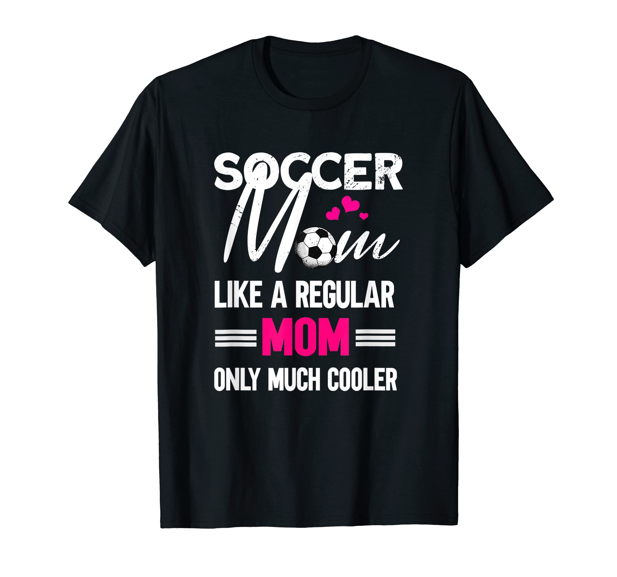 Soccer Mom Soccer Player Funny Soccer T-Shirt - Minimalist Print for Adults