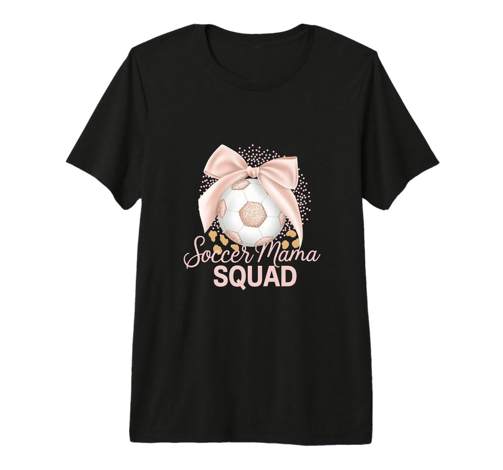 Soccer Mama Squad Coquette Sideline T-Shirt - Streetwear Style for Adults