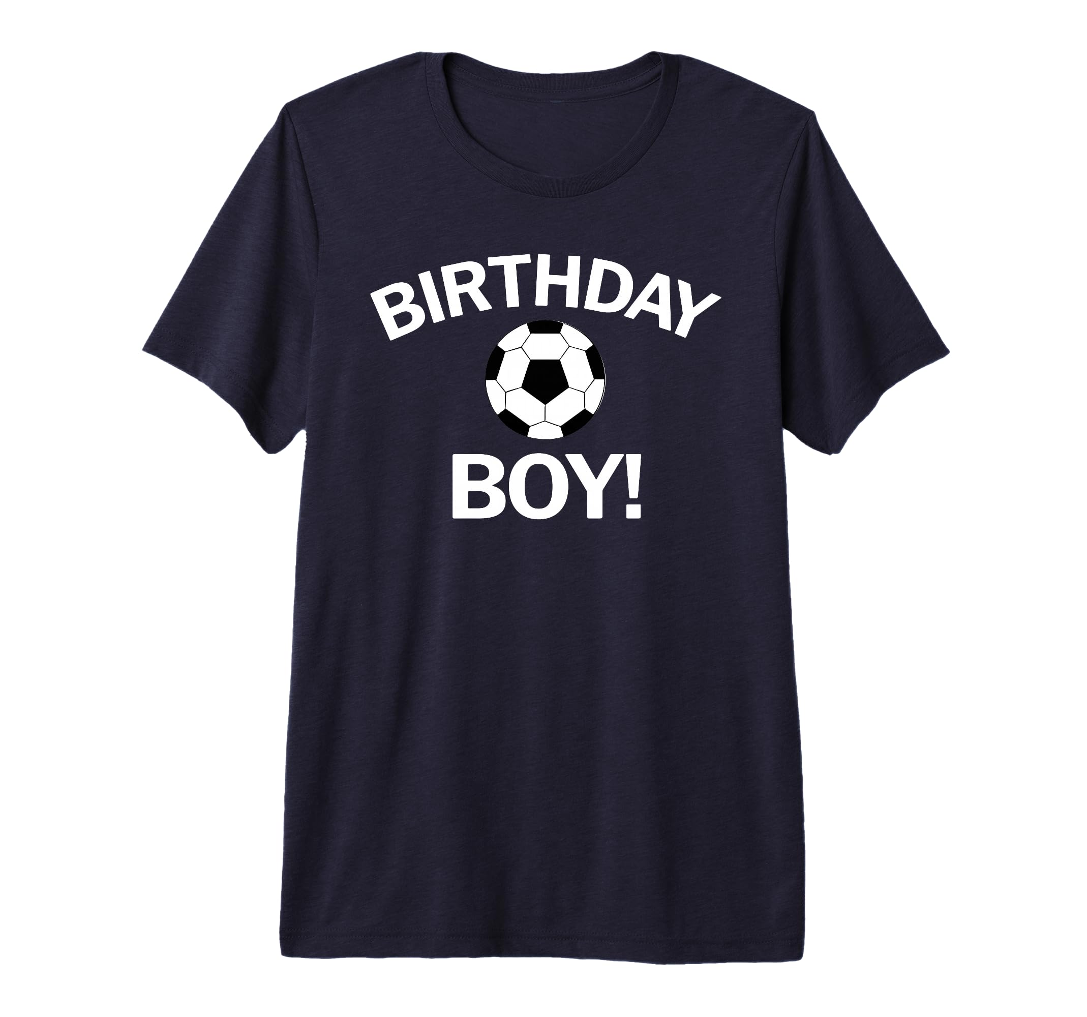 Birthday Soccer Tri Blend T-Shirt - Casual Everyday Wear Men Women