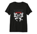 Soccer Mama Coquette Bow Proud Soccer T-Shirt - Streetwear Style Unisex