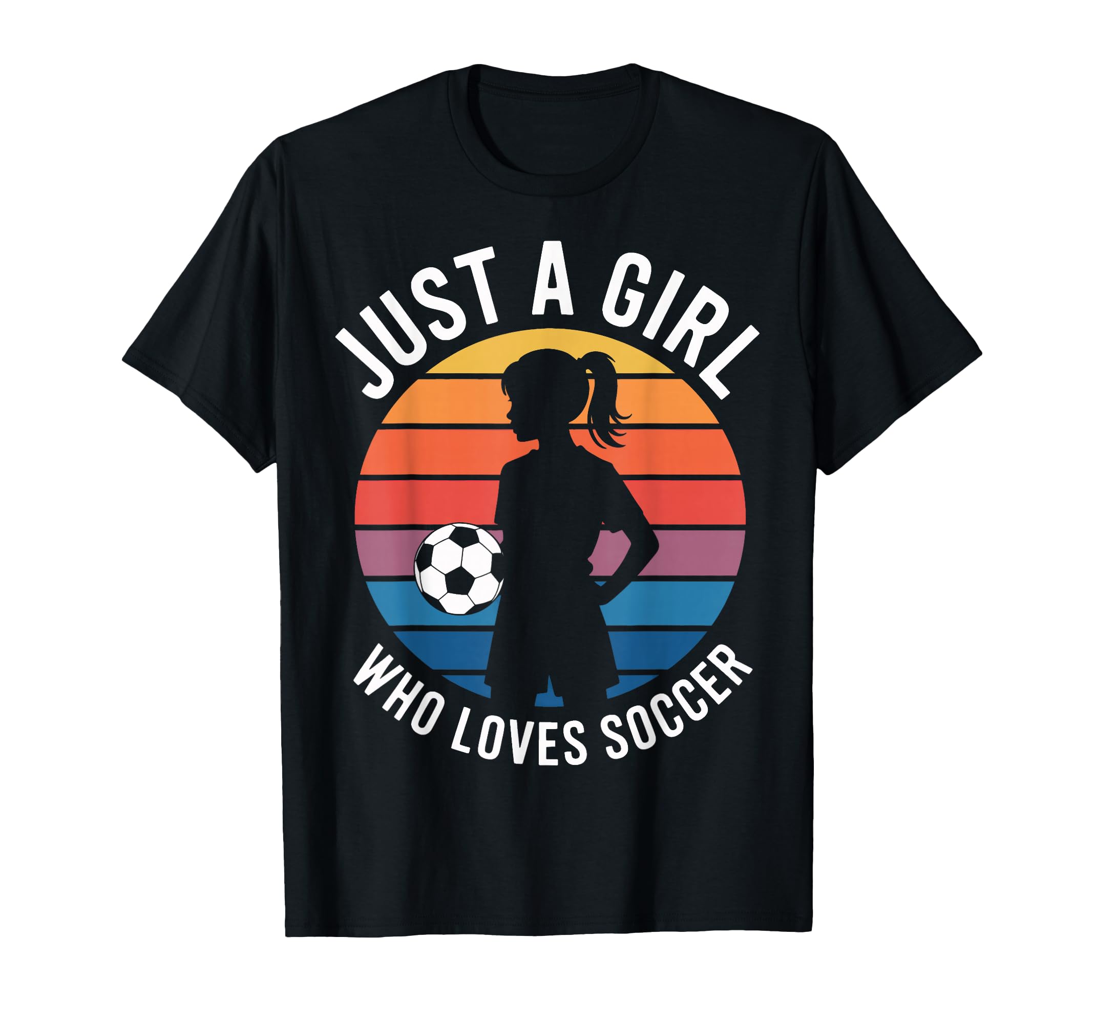 Soccer Players Just Who Loves T-Shirt - Casual Everyday Wear for Adults