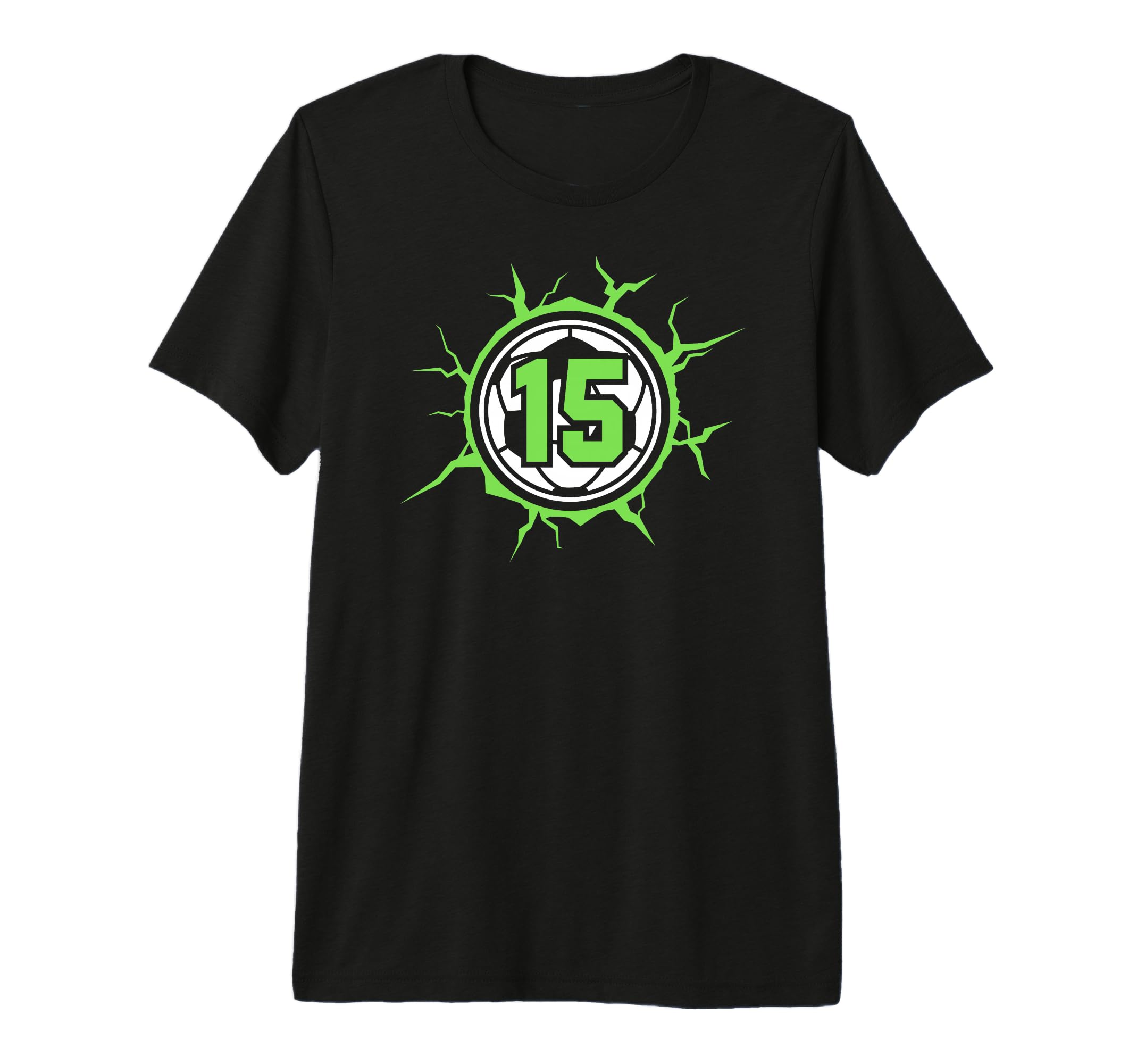 Soccer 15Th Birthday 15 Year Old T-Shirt - Novelty Apparel Men Women