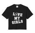 Love My Soccer Mom And Soccer Dad T-Shirt - Minimalist Print Unisex