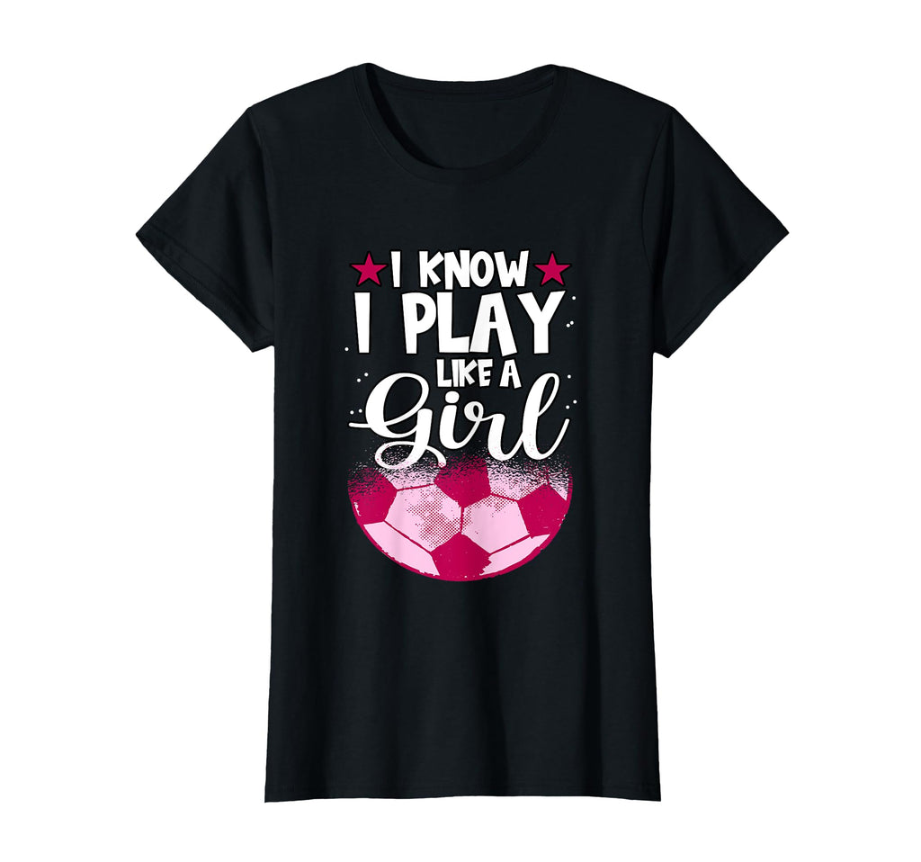 Football I Know I Play Like Goalie T-Shirt - Unique Graphic Men Women