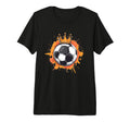 Soccer Ball Regal Touch Costume Tri Blend T-Shirt - Streetwear Style Unisex
