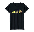 Womens Evolution Soccer Gift Coach T-Shirt - Trendy Graphic Men Women