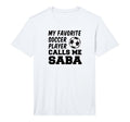 Mens My Favorite Soccer Player Calls Me T-Shirt - Custom Art Print Unisex