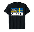 Sweden Womens Soccer Football Tournament T-Shirt - Novelty Apparel Unisex