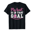 Proud Field Hockey Goalkeeper Mom T-Shirt - Casual Everyday Wear Men Women