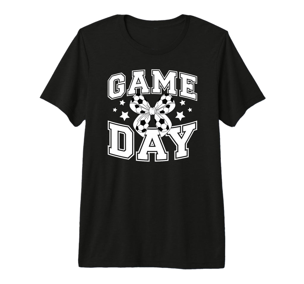 Game Day Coquette Soccer Game Day T-Shirt - Novelty Apparel Men Women