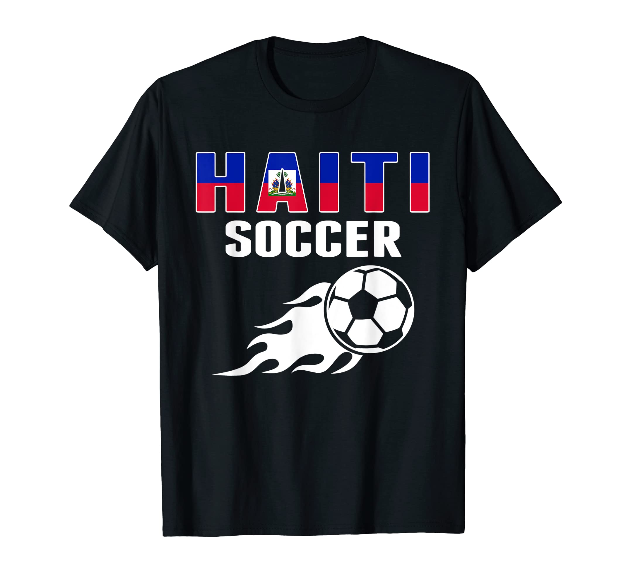 Proud Haiti Soccer Fans Jersey Pride T-Shirt - Trendy Graphic Men Women