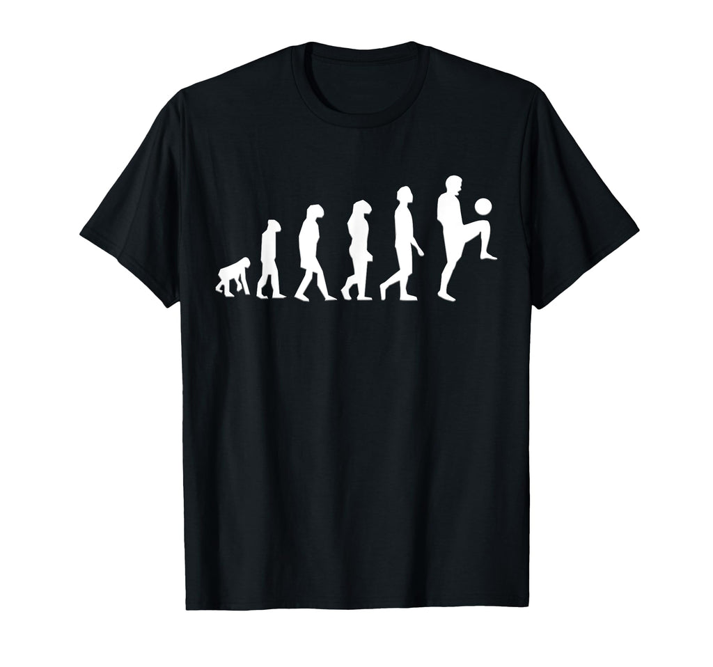 Evolution To Soccer Player Soccer Lover T-Shirt - Custom Art Print Unisex