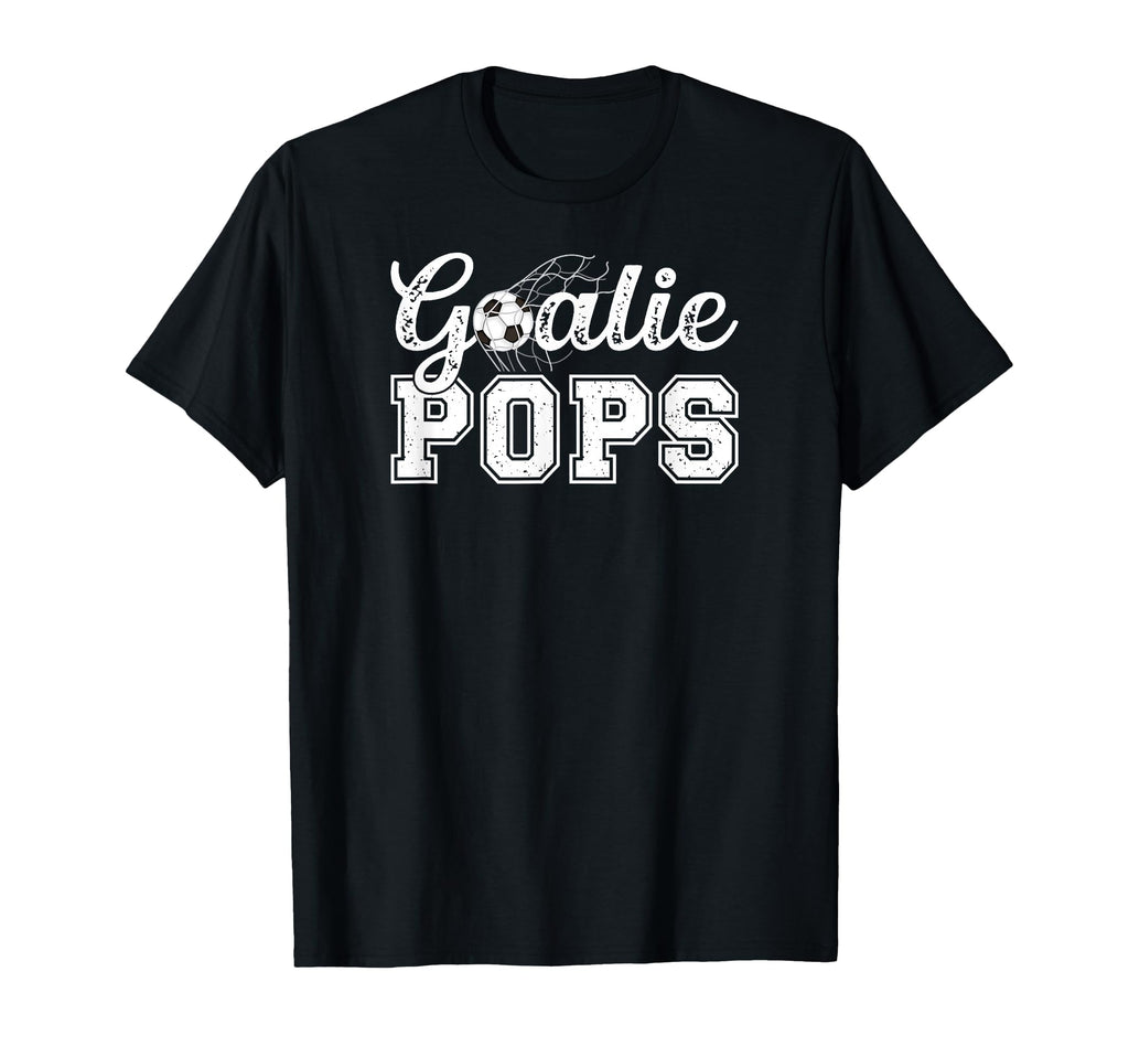Soccer Goalie Pops Soccer Goalkeeper T-Shirt - Novelty Apparel for Adults