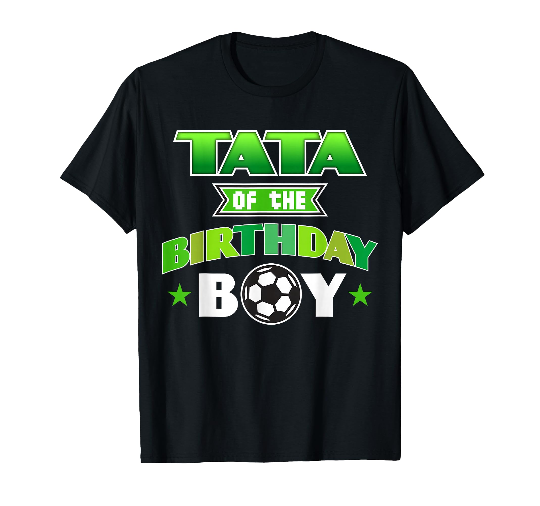 Tata Birthday Soccer Party Family T-Shirt - Aesthetic Graphic for Adults