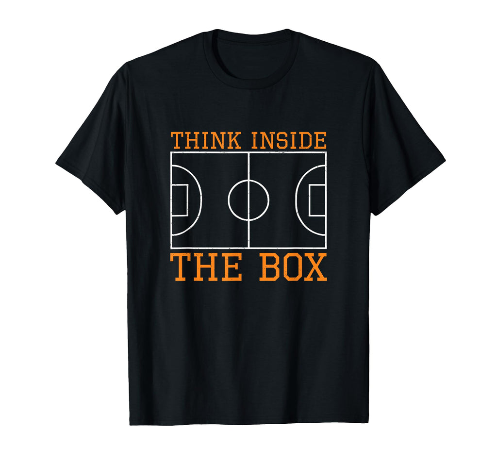 Think Inside Box Futsal Court Futsal T-Shirt - Unique Graphic Men Women