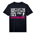 Funny Soccer Art Soccer Lover Soccer T-Shirt - Custom Art Print for Adults