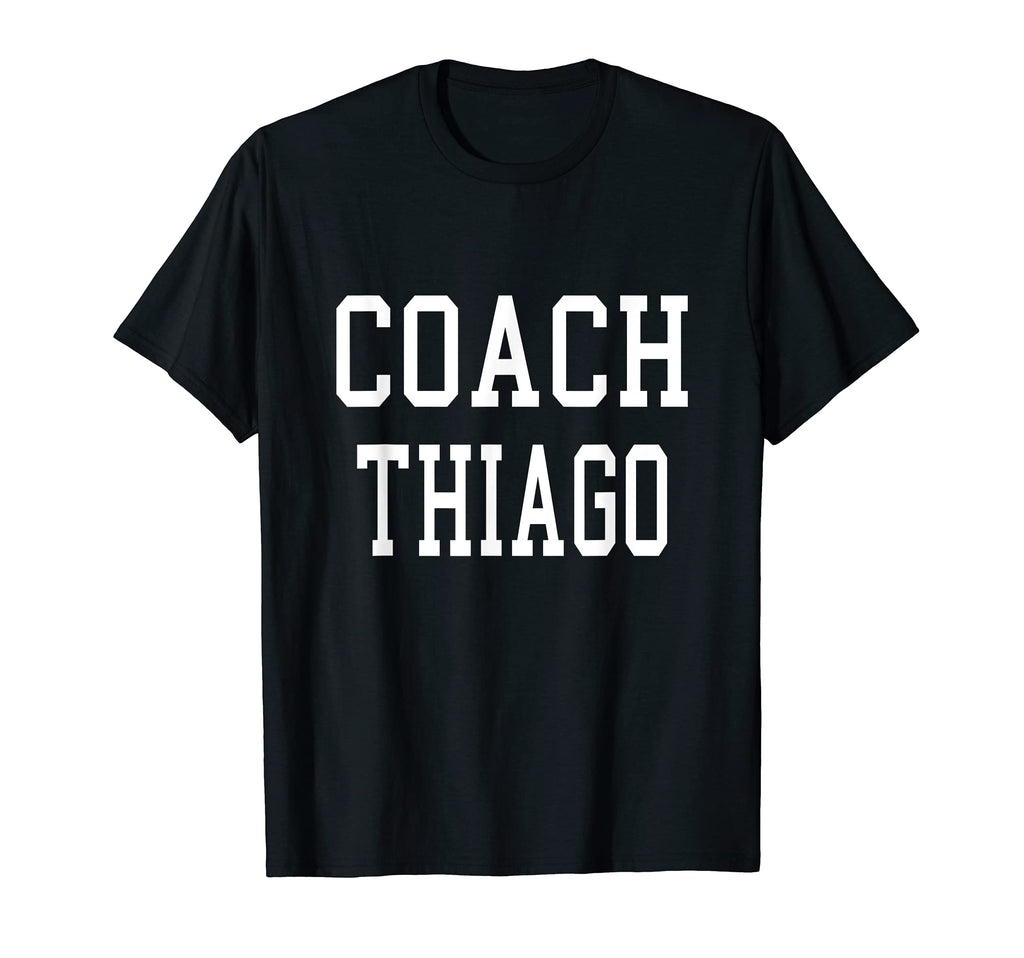 Coach Thiago Custom Football T-Shirt - Casual Everyday Wear Men Women