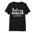 Proud Hockey Goalie Mama Ice Hockey T-Shirt - Custom Art Print Unisex