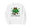 Irish I Was Playing Soccer St Sweatshirt - Aesthetic Graphic Unisex