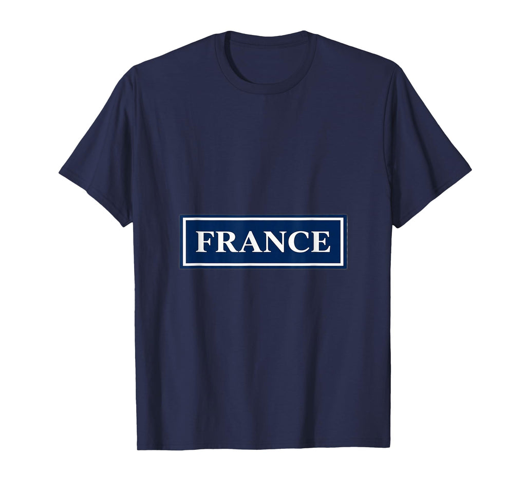 France Football Soccer T-Shirt - Fun Novelty Design Men Women