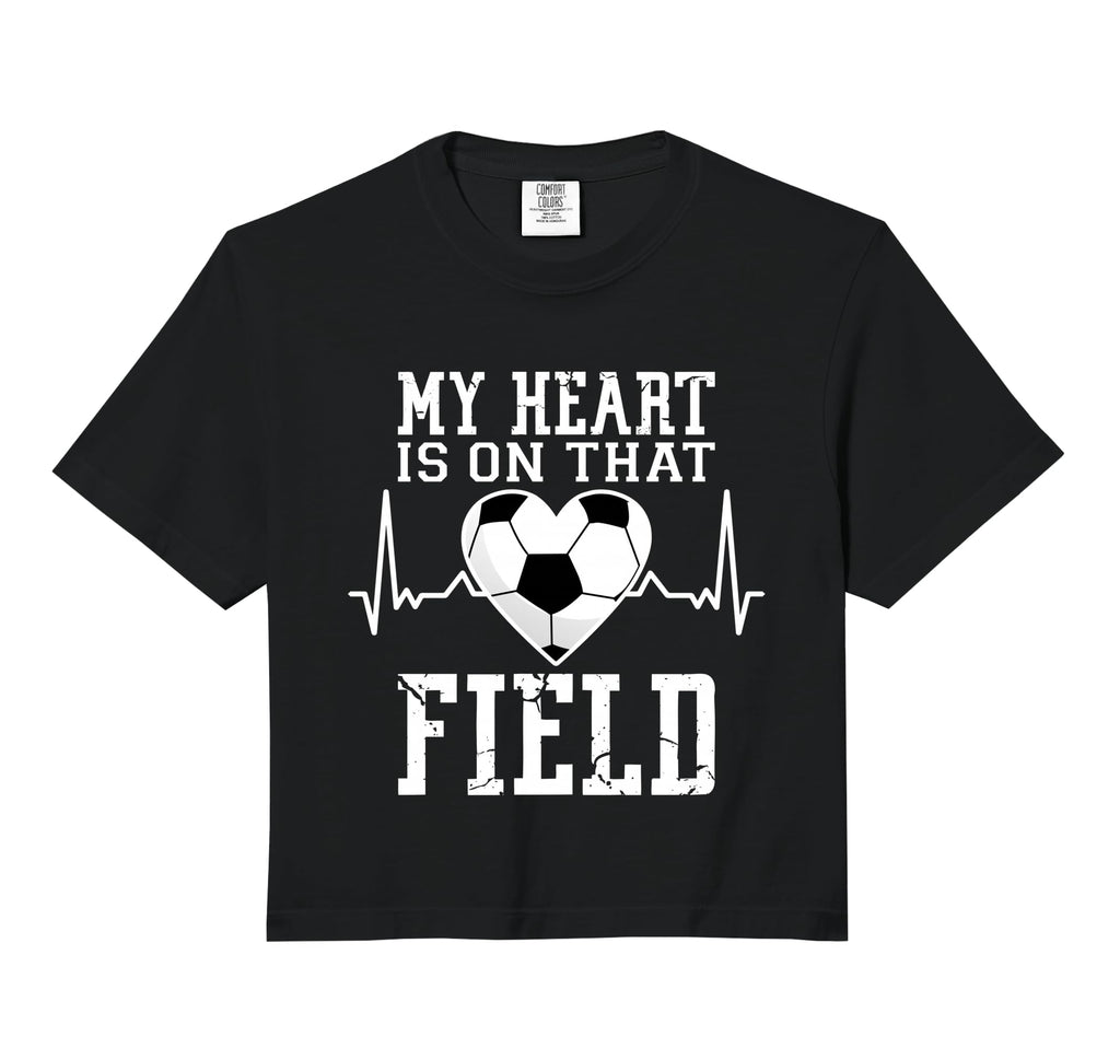 Soccer Heartbeat My Heart Is That Sweatshirt - Fun Novelty Design Unisex