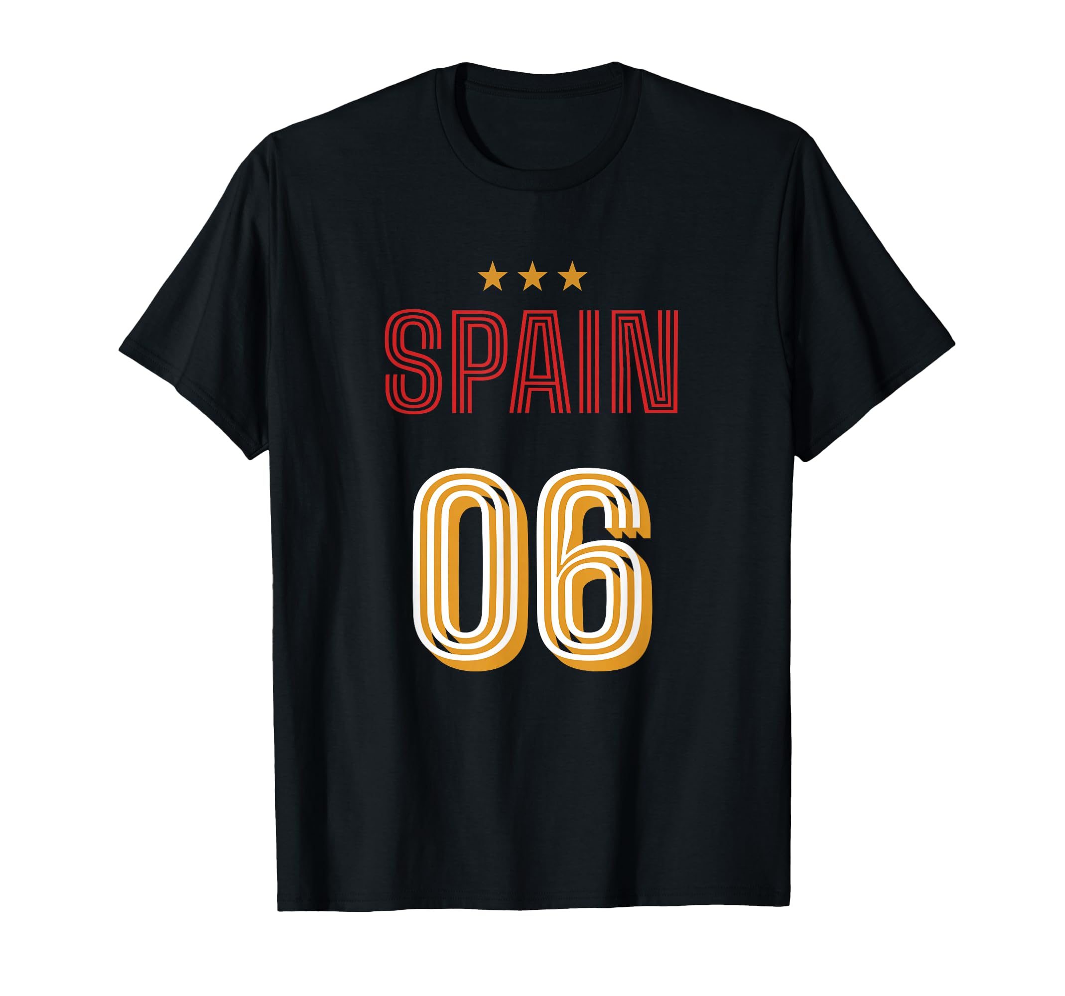 Spain Soccer 06 Football Game Fan T-Shirt - Minimalist Print Unisex