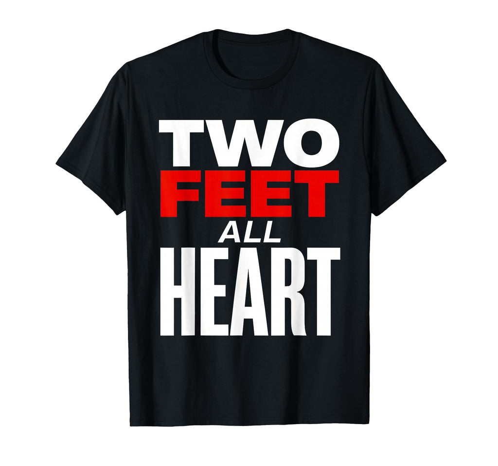 Two Feet All Heart Soccer Passion T-Shirt - Minimalist Print Unisex