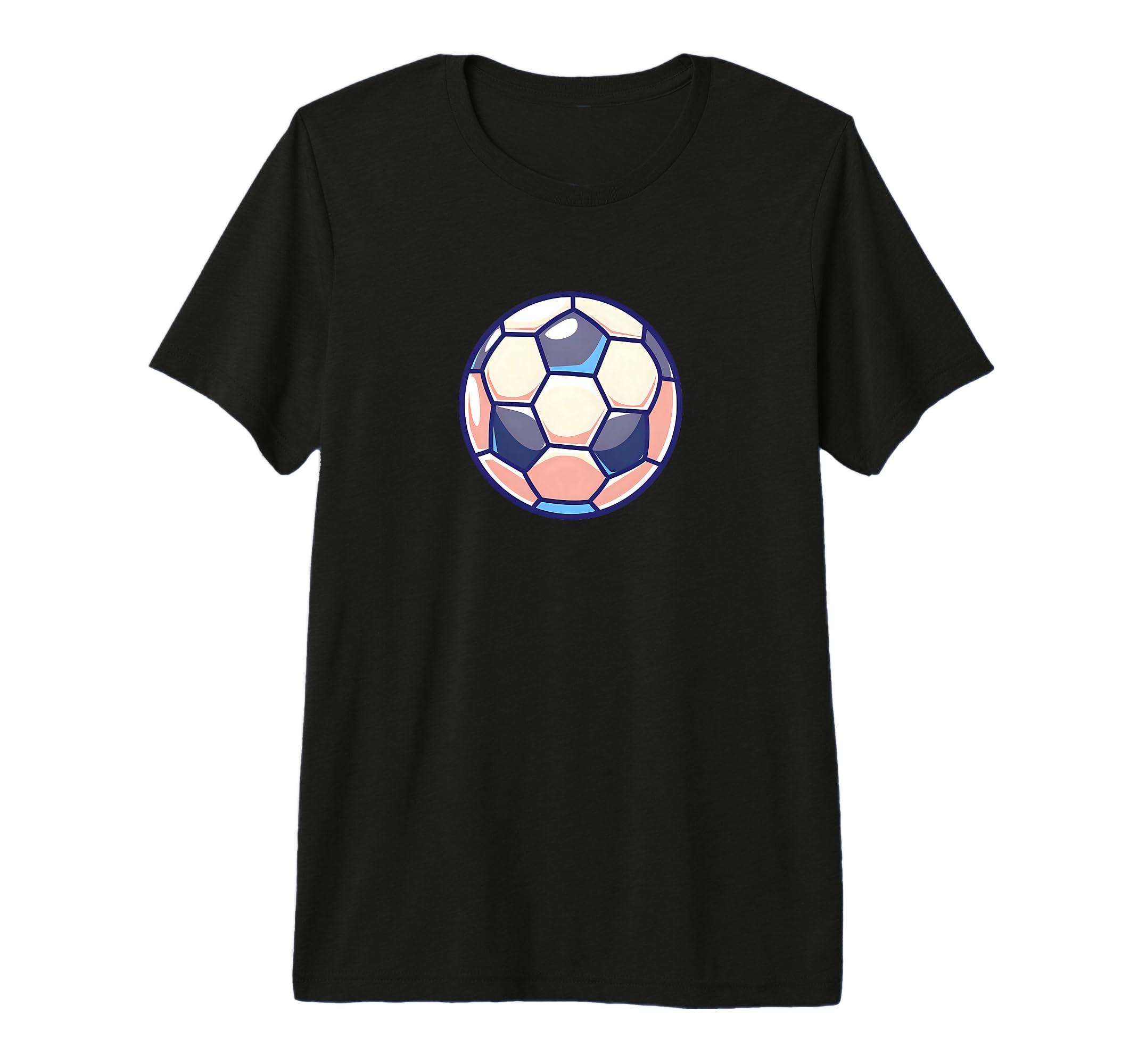 Soccer Ball Soccer Coach Tri Blend T-Shirt - Trendy Graphic Unisex