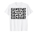 Game Day Soccer Lover Trendy Coquette T-Shirt - Unique Graphic for Adults