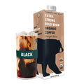 Wandering Bear Coffee Cold Brew Black, 32oz Bottles - Pack of 6