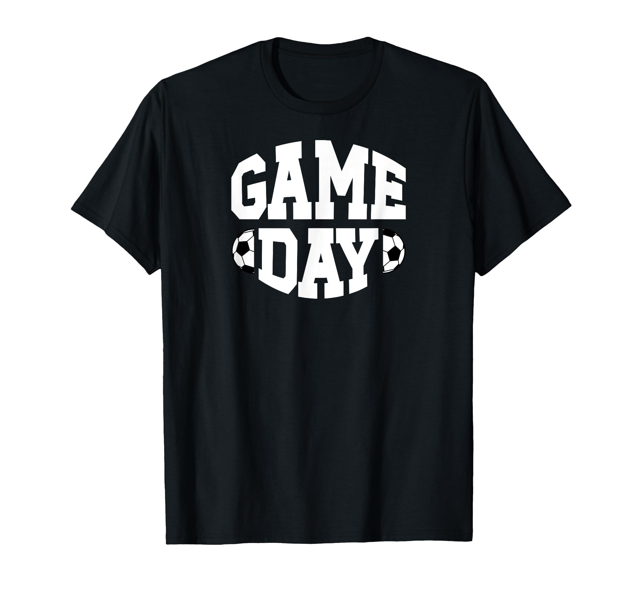 Game Day Soccer Funny Soccer Game Day T-Shirt - Minimalist Print for Adults