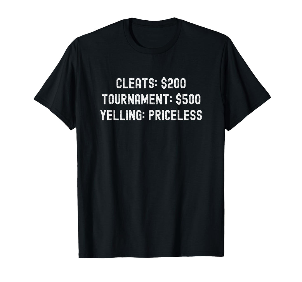 Soccer Mom Dad Cleats Tournaments T-Shirt - Novelty Apparel Men Women