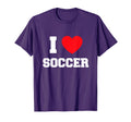 I Love Soccer T-Shirt - Unique Graphic Unisex
