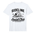 Sideline Social Club Soccer Mom Game T-Shirt - Unique Graphic Men Women