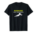 Funny Goalie Soccer Warning Very T-Shirt - Unique Graphic Men Women