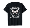 Soccer Aunt Coquette Soccer Player Aunt T-Shirt - Novelty Apparel Unisex