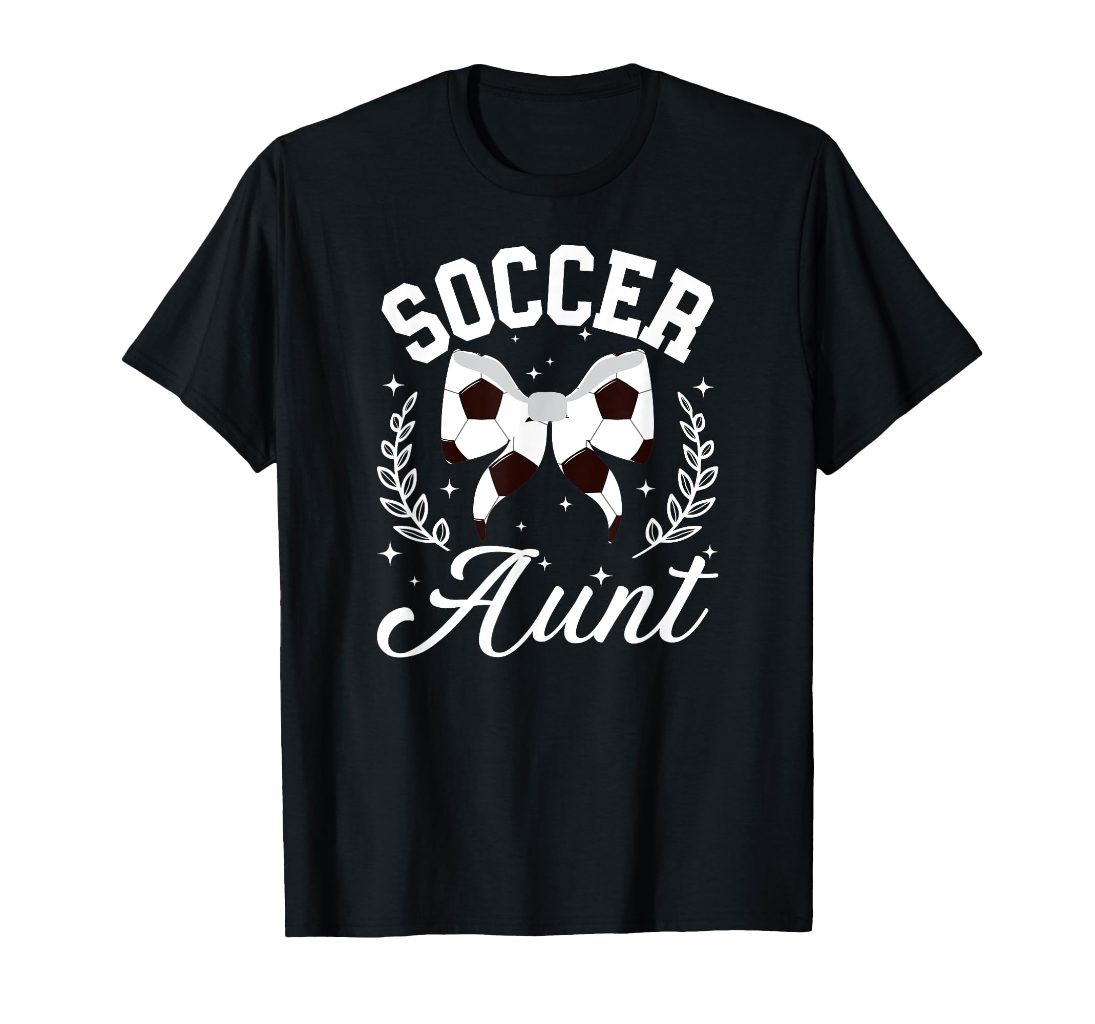 Soccer Aunt Coquette Soccer Player Aunt T-Shirt - Novelty Apparel Unisex