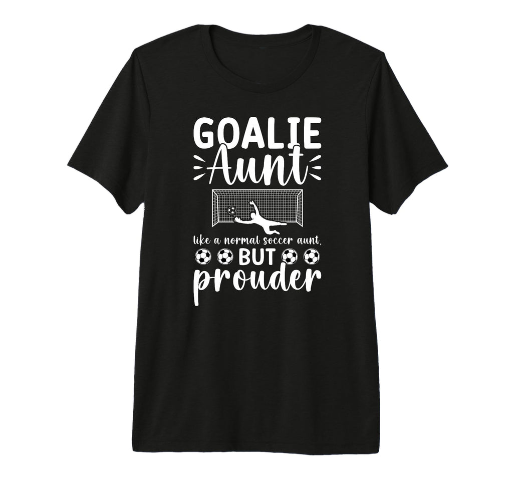Soccer Goalie Aunt Soccer Keeper Aunt T-Shirt - Trendy Graphic for Adults