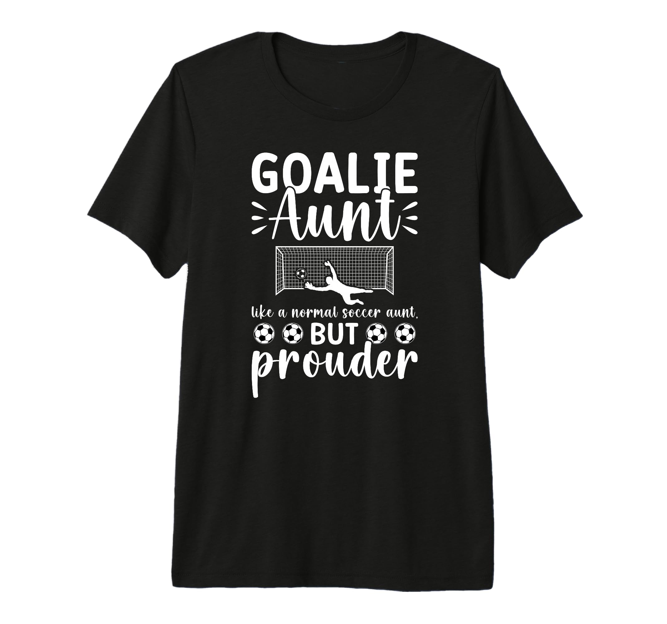 Soccer Goalie Aunt Soccer Keeper Aunt T-Shirt - Trendy Graphic for Adults