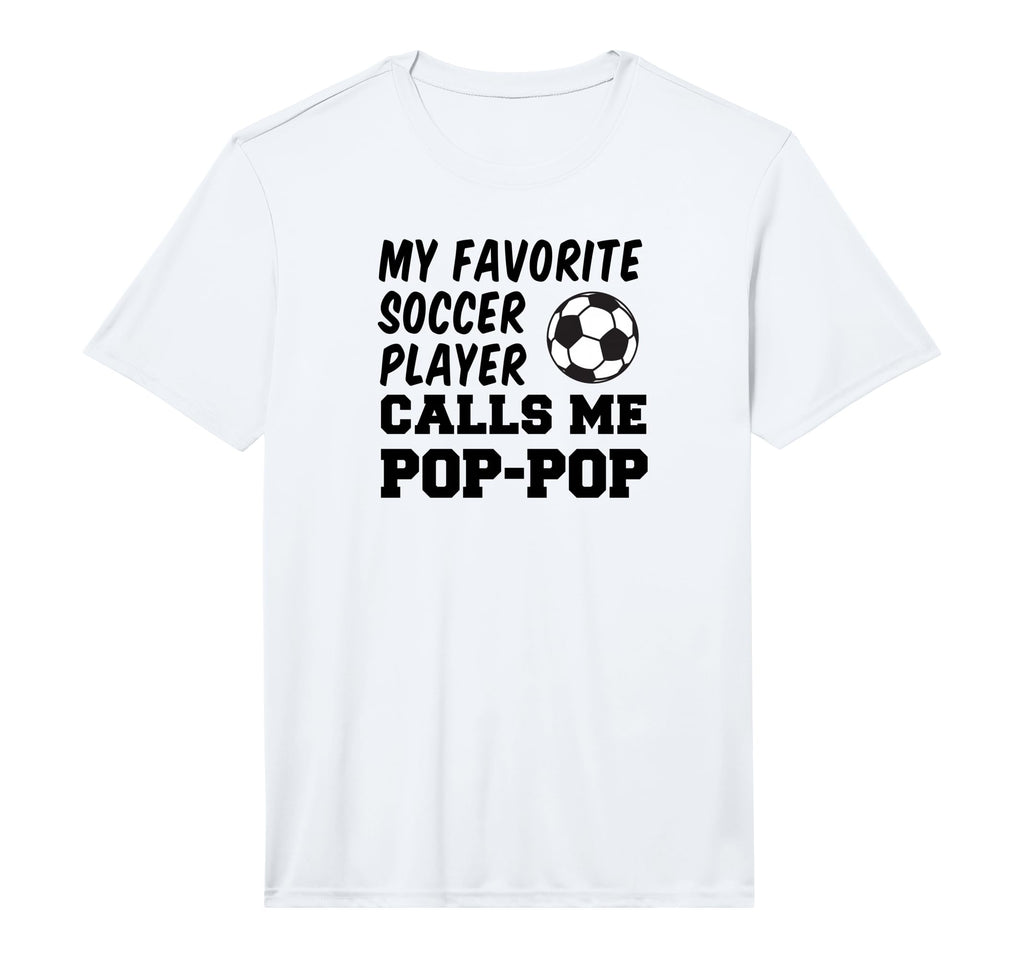 Mens My Favorite Soccer Player Calls Me T-Shirt - Graphic Print Men Women