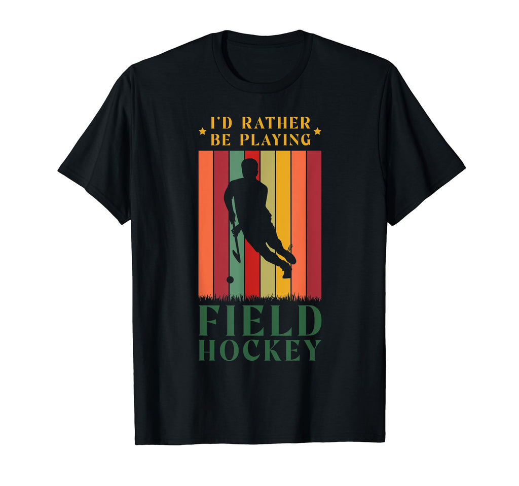 Hockey Training Goal Shooting Goalie T-Shirt - Novelty Apparel Unisex