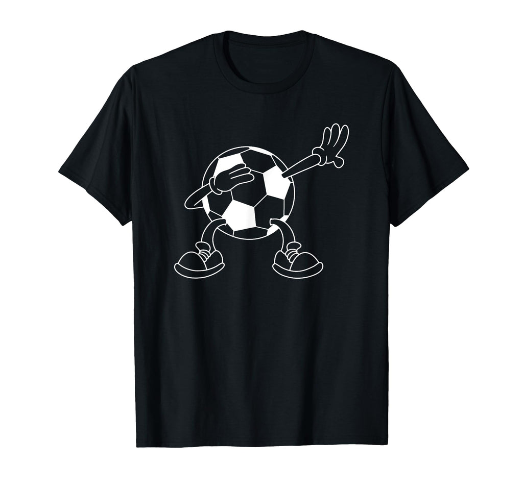 Soccer Sports Funny Dabbing Soccer T-Shirt - Casual Everyday Wear Unisex