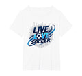 Soccer Mom Live Love Soccer Sweatshirt - Aesthetic Graphic Men Women