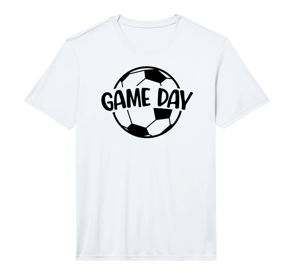 Soccer Game Day Ball Game Day T-Shirt - Fun Novelty Design Men Women